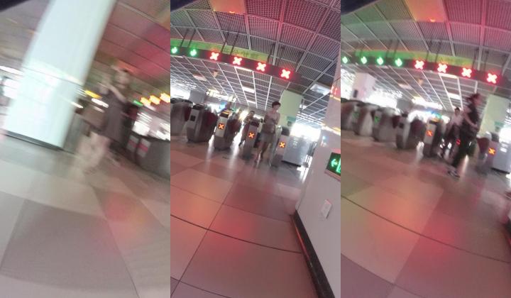 北京地铁商圈CD系列2，掀裙被小姐姐发现差点被打手，大神不怕还继续拍