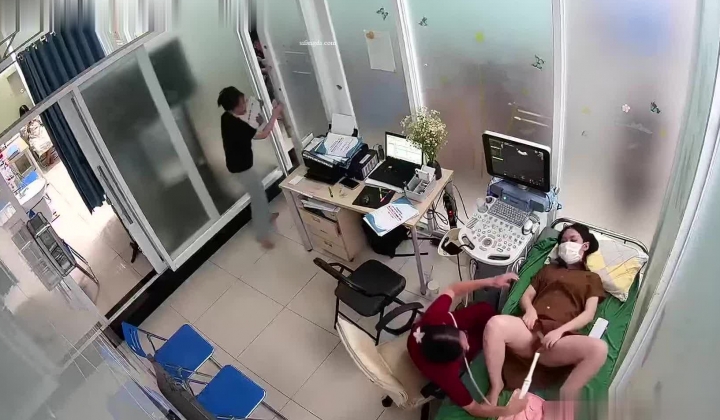 稀缺医院妇科检查 孕妇插逼阴超