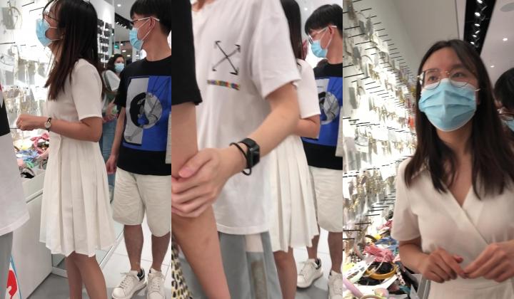 五部街拍合集！黑丝，透明内，高清合集