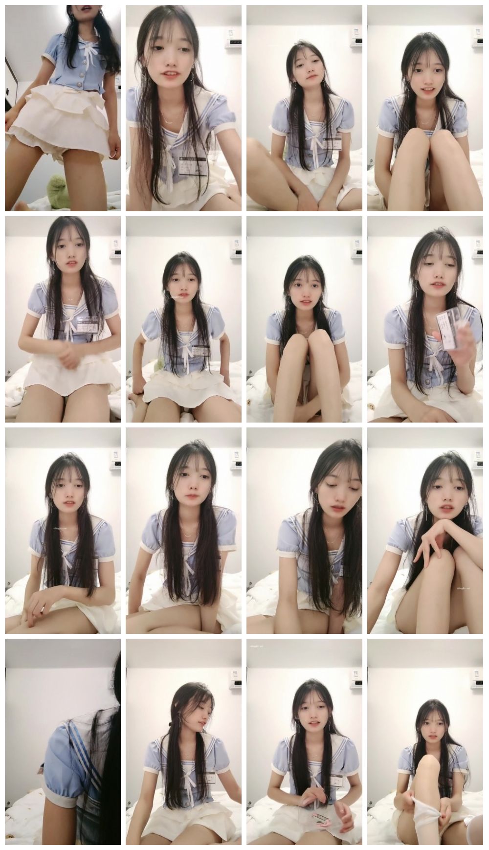校花女神，超级清纯，【蔡蔡仙女】，冉冉升起的新星，她的微笑一秒让你想起初恋，还是脱光的初恋 预览图