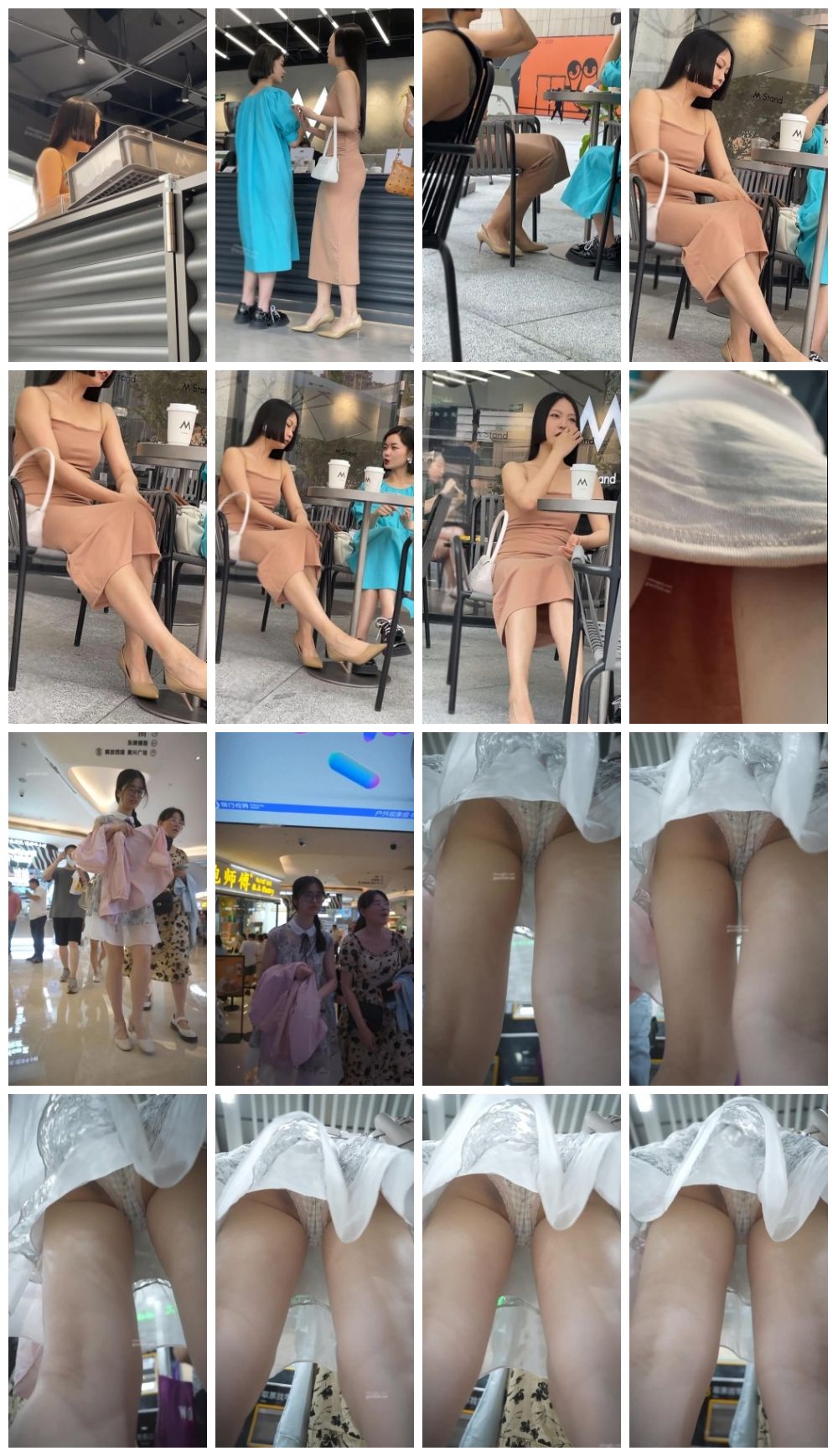 商场偷拍美女裙底 ️UR级极品后妈裙御姐坐着玩高跟鞋惨遭CD透明裙边大学生逛商场屁股好黑..粉色蕾丝边花内 预览图