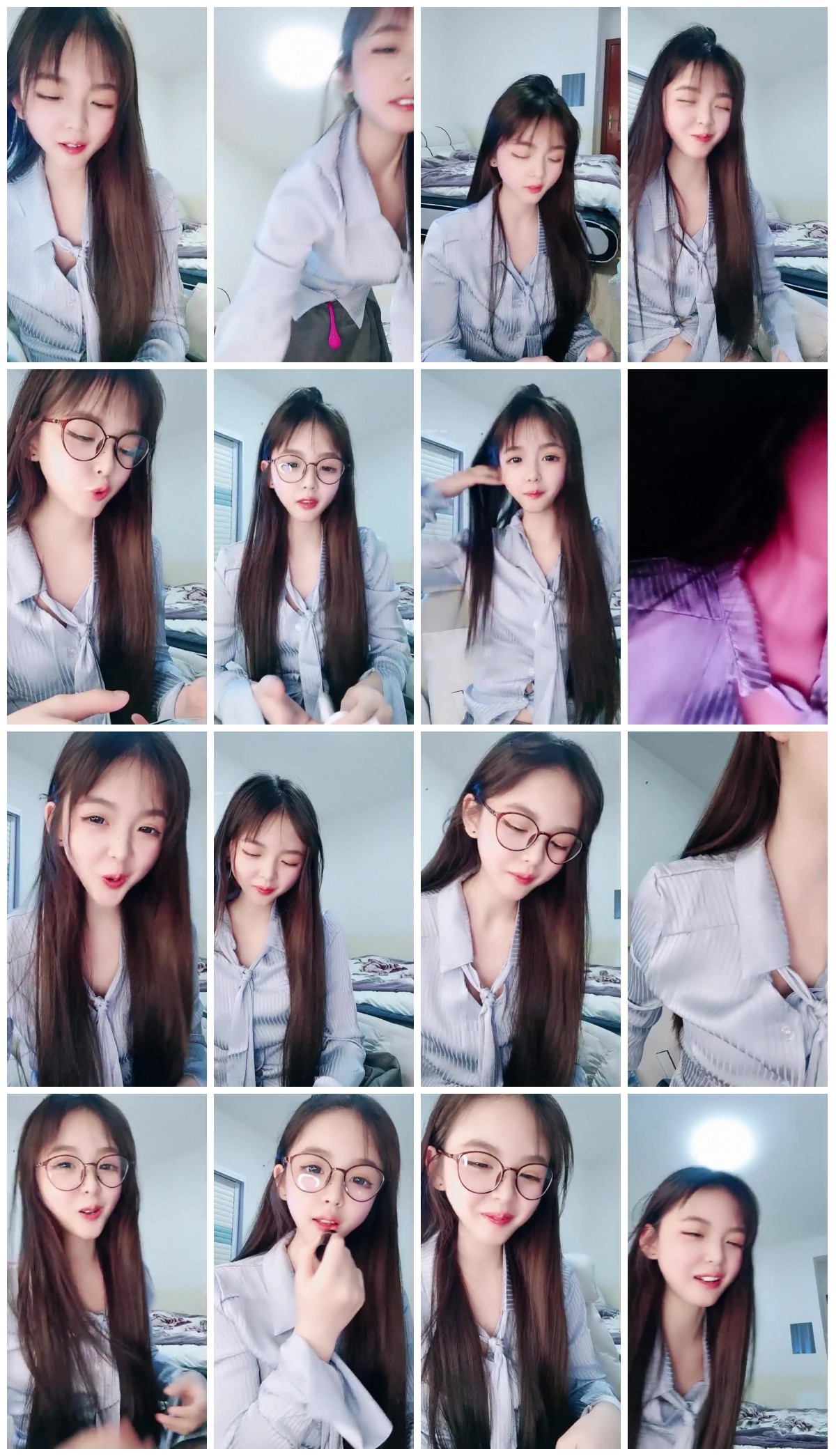高颜值白富美，抖音网红女神【小馋猫】还是下海了，美到爆究极反差，诱人裸舞，脸穴同框自慰喷水 预览图