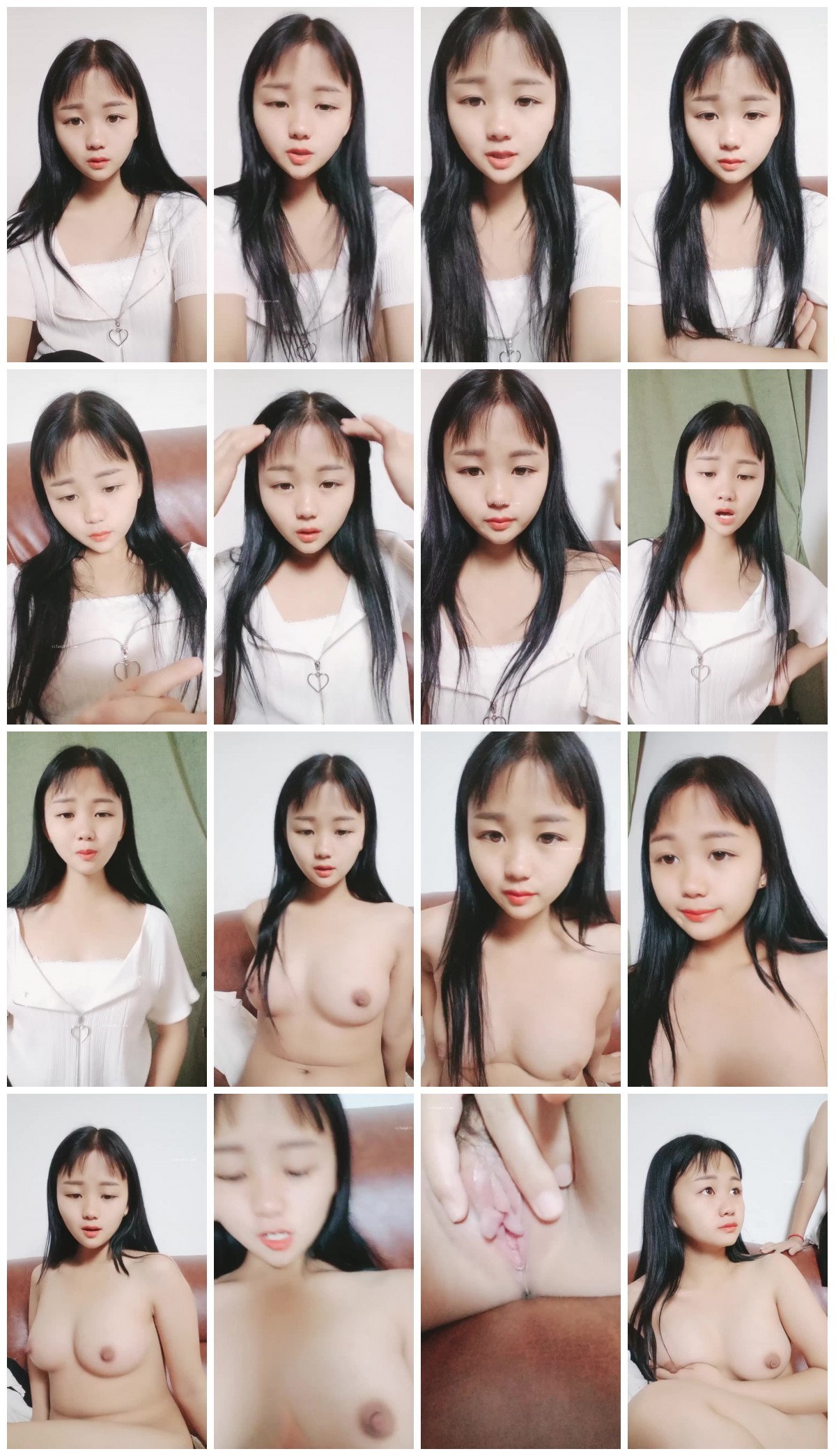 学生妹妹在家全裸自慰~【佳怡】小穴反光~！ 预览图