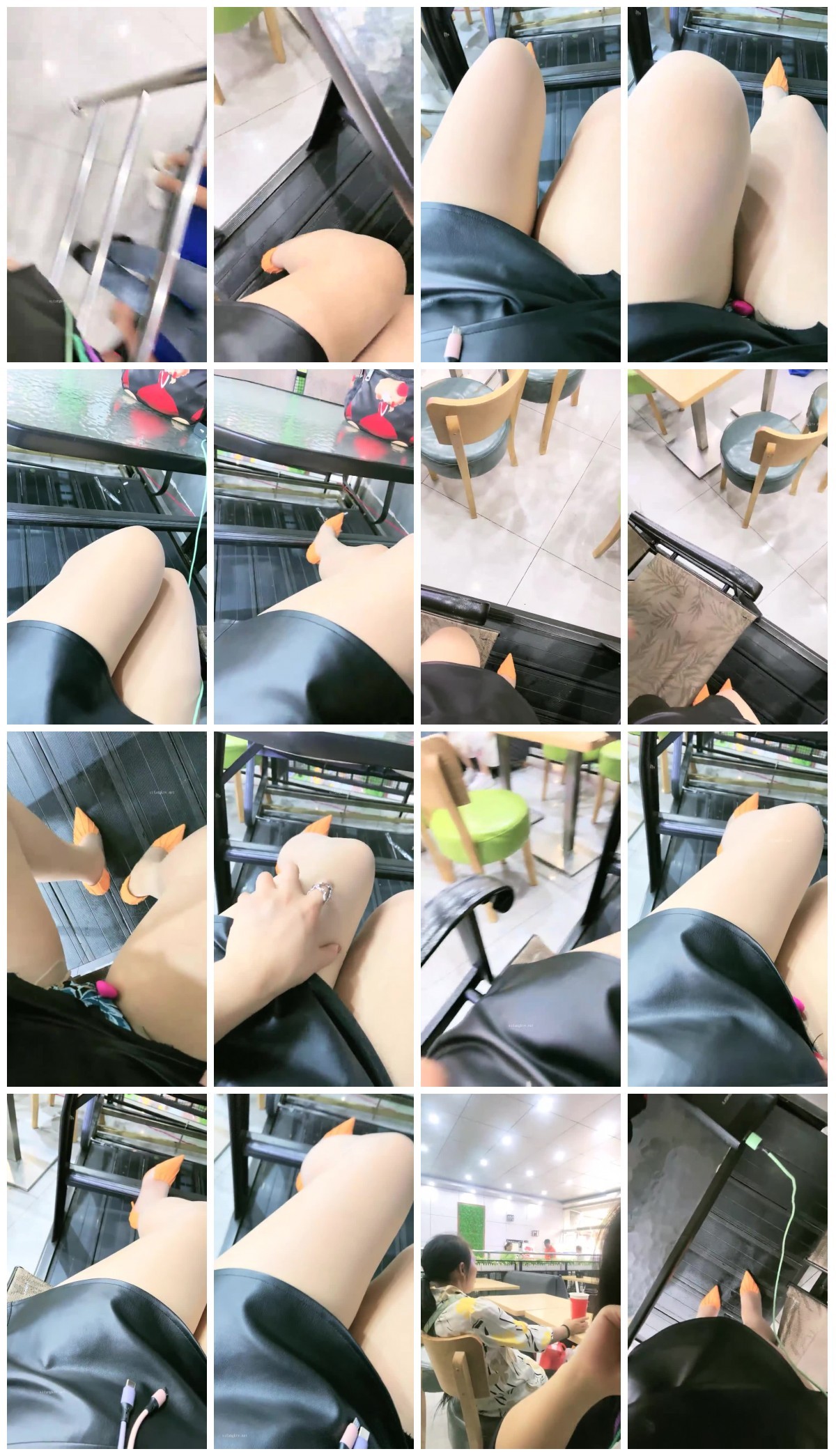 【你的户外小淫妇】商场公园地摊周边行人不少又紧张又激动水流了好多 预览图