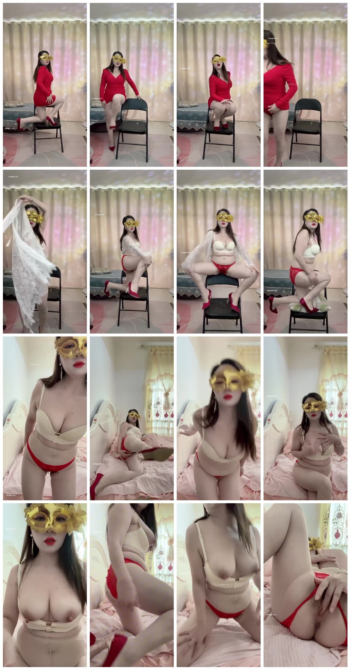 【快手】大奶骚妇熟女『星儿』露脸扒穴自慰福利 乳头耸立叫声淫荡超级诱惑 预览图