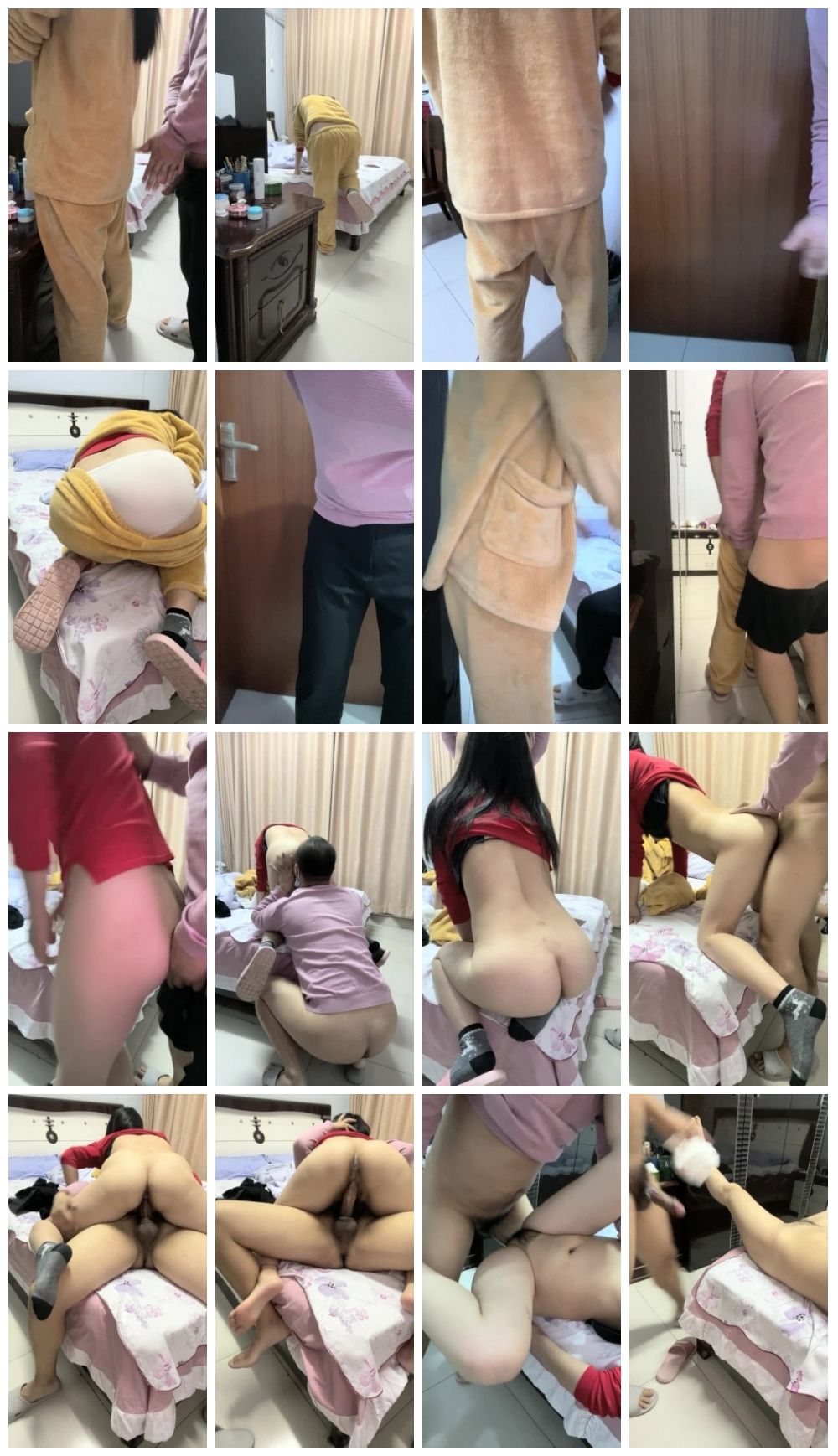 大哥不在家追求追子嫂子找刺激大鸡巴掏出来强制抠逼揉骚奶子直接在床边后入爆草衣服都没脱口交舔逼 预览图