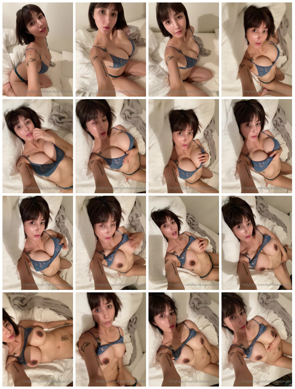天然巨乳女神，号称第一美臀【渡辺万美】视图福利，一对车大灯又软又弹 预览图